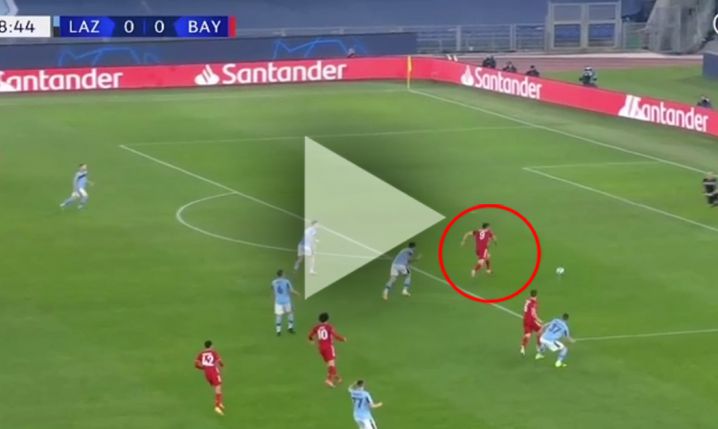 Lewy przechwytuje piłkę i strzela na 1-0 z Lazio! [VIDEO]